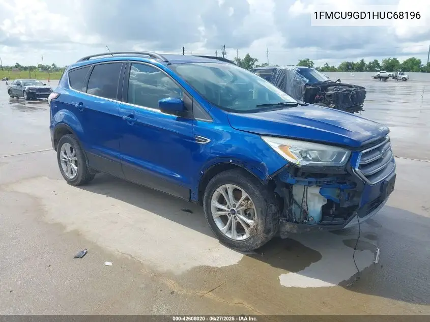 2017 Ford Escape Se VIN: 1FMCU9GD1HUC68196 Lot: 42608020