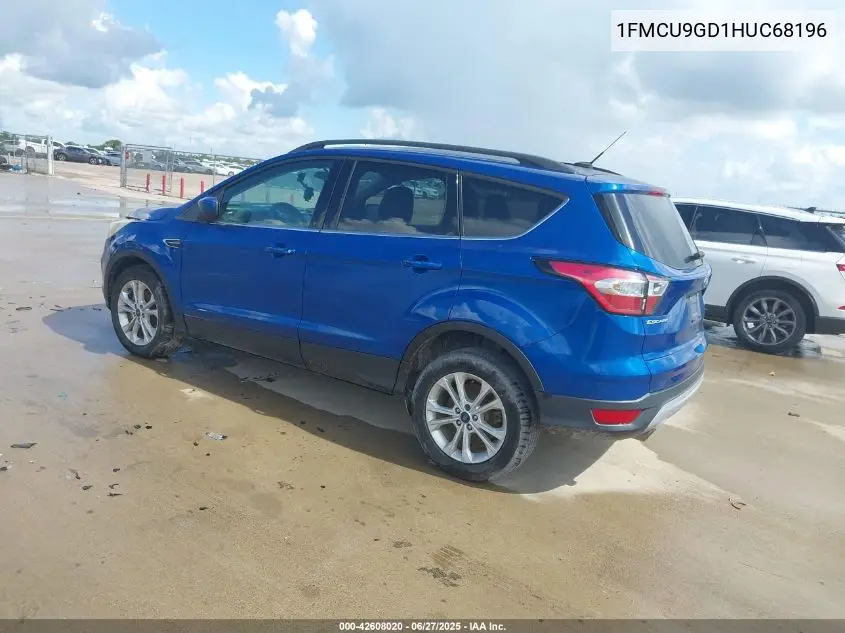 2017 Ford Escape Se VIN: 1FMCU9GD1HUC68196 Lot: 42608020