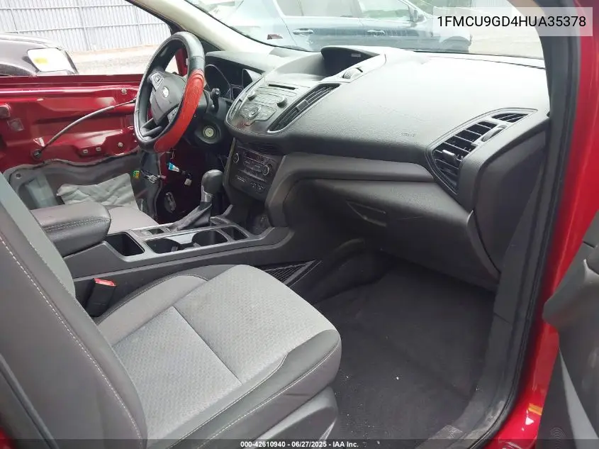 2017 Ford Escape Se VIN: 1FMCU9GD4HUA35378 Lot: 42610940