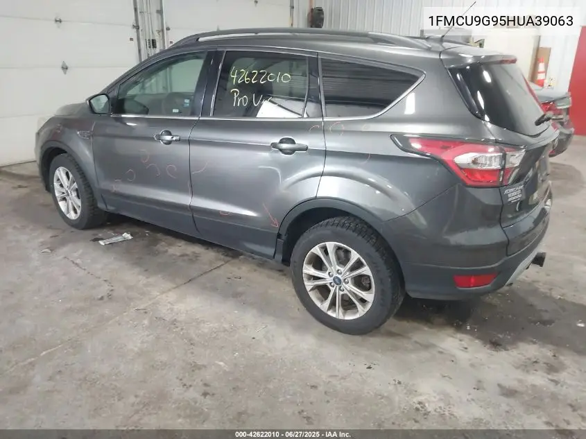 2017 Ford Escape Se VIN: 1FMCU9G95HUA39063 Lot: 42622010