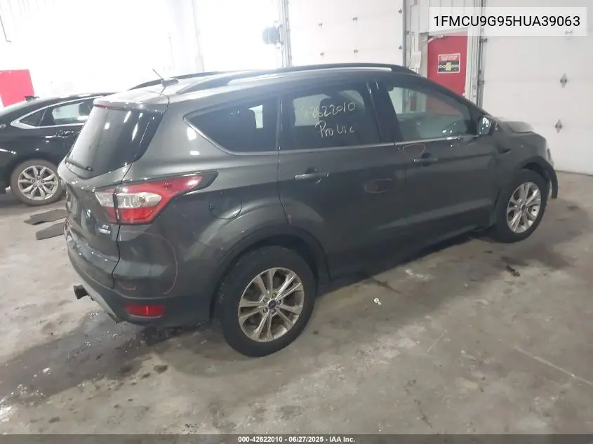 2017 Ford Escape Se VIN: 1FMCU9G95HUA39063 Lot: 42622010
