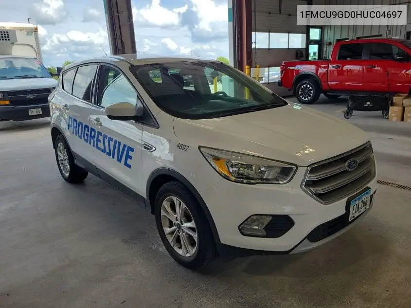 2017 Ford Escape Se VIN: 1FMCU9GD0HUC04697 Lot: 42631145