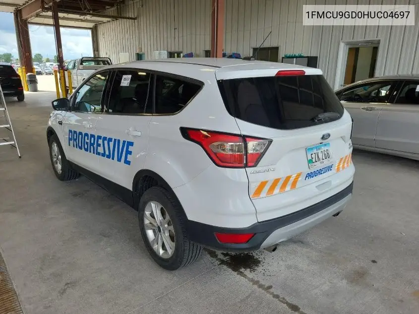2017 Ford Escape Se VIN: 1FMCU9GD0HUC04697 Lot: 42631145