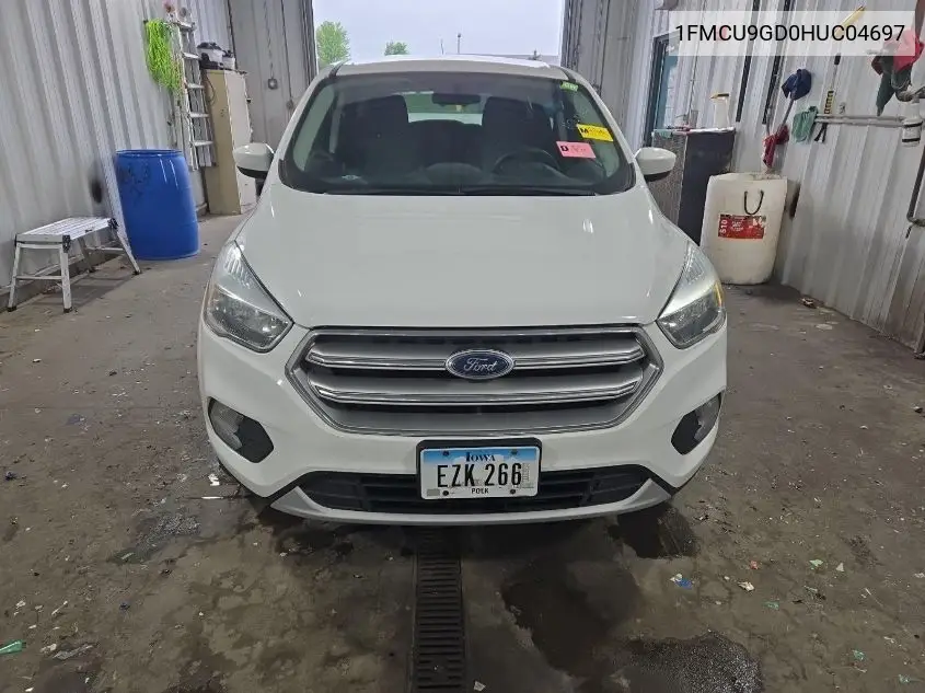2017 Ford Escape Se VIN: 1FMCU9GD0HUC04697 Lot: 42631145