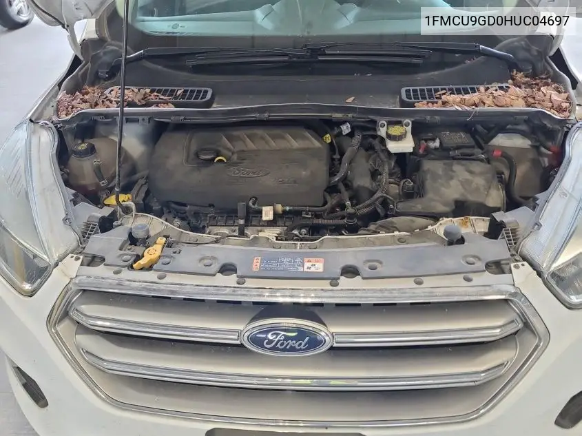 2017 Ford Escape Se VIN: 1FMCU9GD0HUC04697 Lot: 42631145