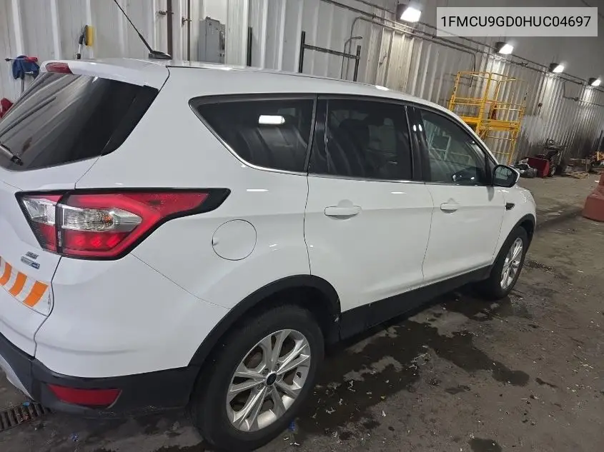 2017 Ford Escape Se VIN: 1FMCU9GD0HUC04697 Lot: 42631145