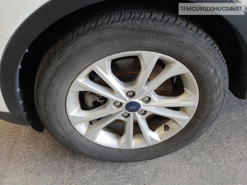 2017 Ford Escape Se VIN: 1FMCU9GD0HUC04697 Lot: 42631145