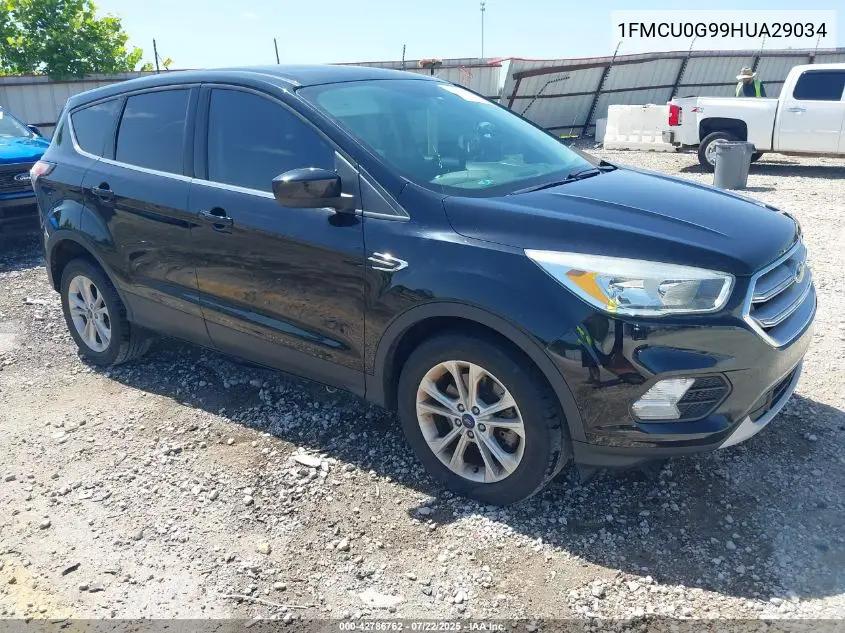 2017 Ford Escape Se VIN: 1FMCU0G99HUA29034 Lot: 42786762