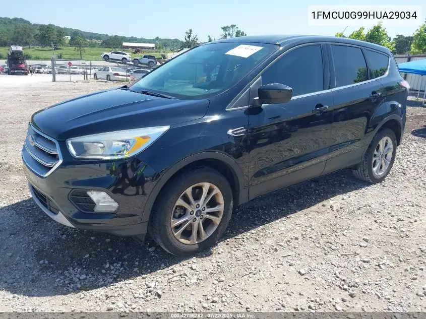 2017 Ford Escape Se VIN: 1FMCU0G99HUA29034 Lot: 42786762