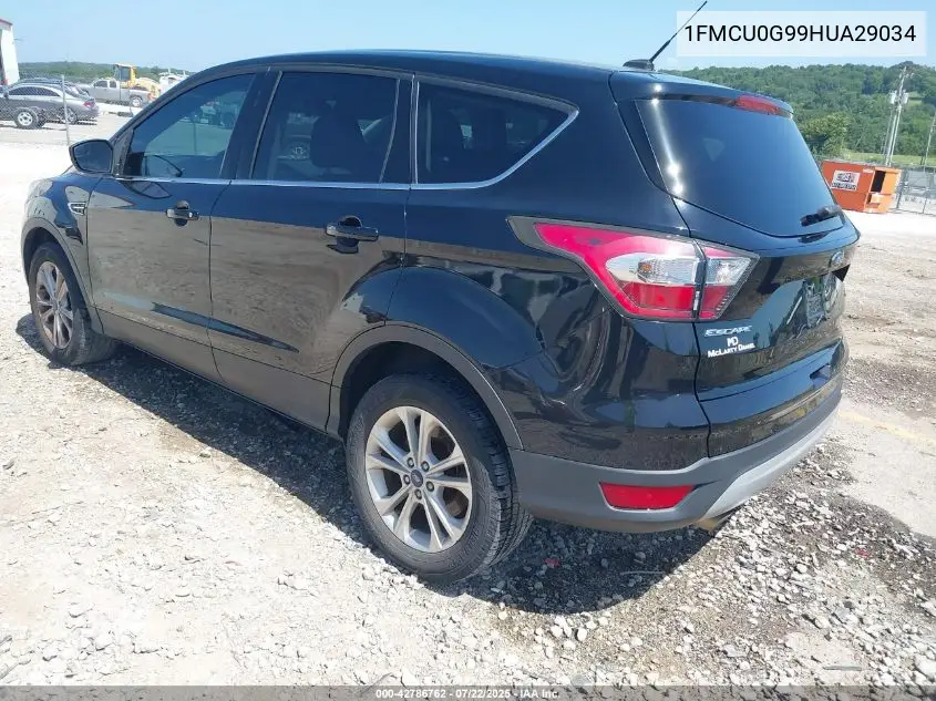 2017 Ford Escape Se VIN: 1FMCU0G99HUA29034 Lot: 42786762