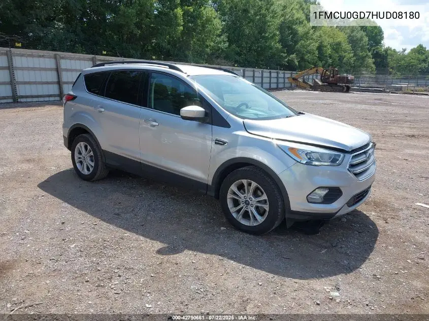 2017 Ford Escape Se VIN: 1FMCU0GD7HUD08180 Lot: 42790661