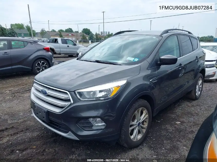 2018 Ford Escape Se VIN: 1FMCU9GD8JUB07284 Lot: 42593209