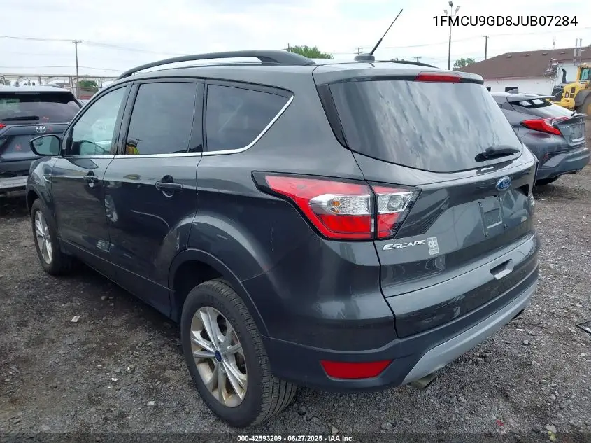 2018 Ford Escape Se VIN: 1FMCU9GD8JUB07284 Lot: 42593209