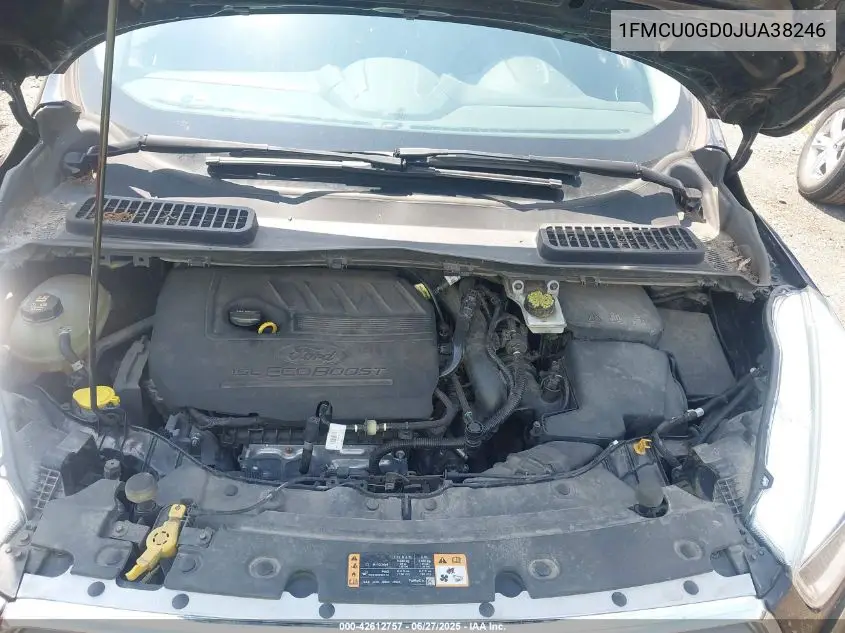 2018 Ford Escape Se VIN: 1FMCU0GD0JUA38246 Lot: 42612757