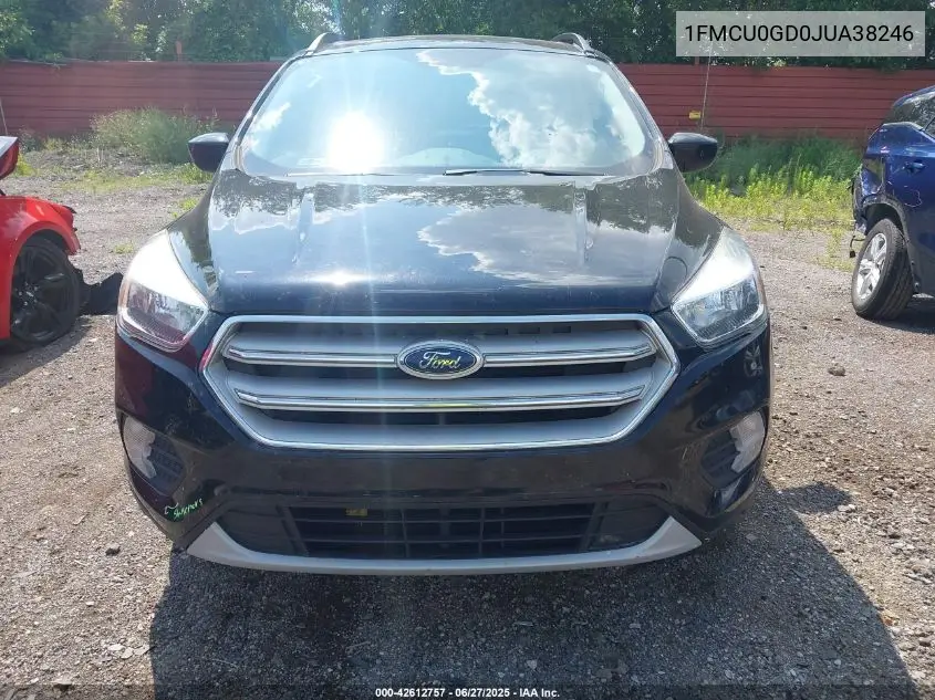 2018 Ford Escape Se VIN: 1FMCU0GD0JUA38246 Lot: 42612757