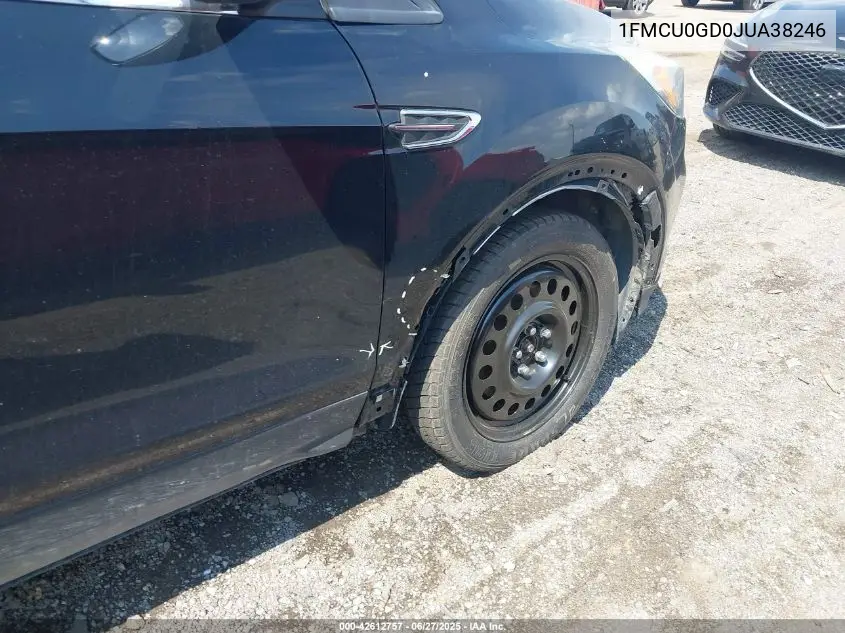 2018 Ford Escape Se VIN: 1FMCU0GD0JUA38246 Lot: 42612757