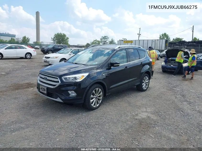 2018 Ford Escape Titanium VIN: 1FMCU9J9XJUB66275 Lot: 42757952