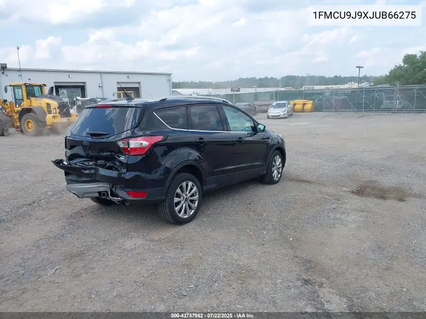 2018 Ford Escape Titanium VIN: 1FMCU9J9XJUB66275 Lot: 42757952