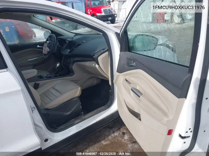 2019 Ford Escape Sel VIN: 1FMCU9HDXKUC31976 Lot: 41646067