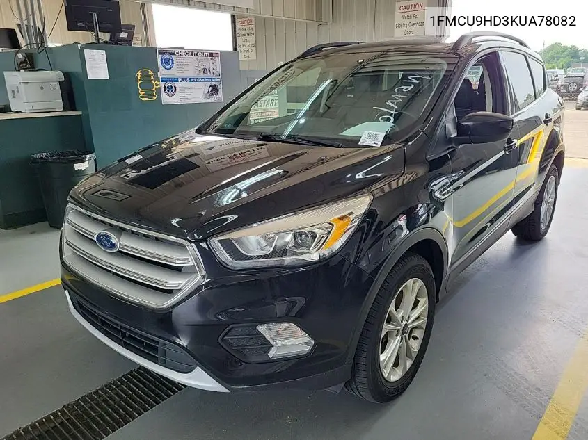 2019 Ford Escape Sel VIN: 1FMCU9HD3KUA78082 Lot: 42632716
