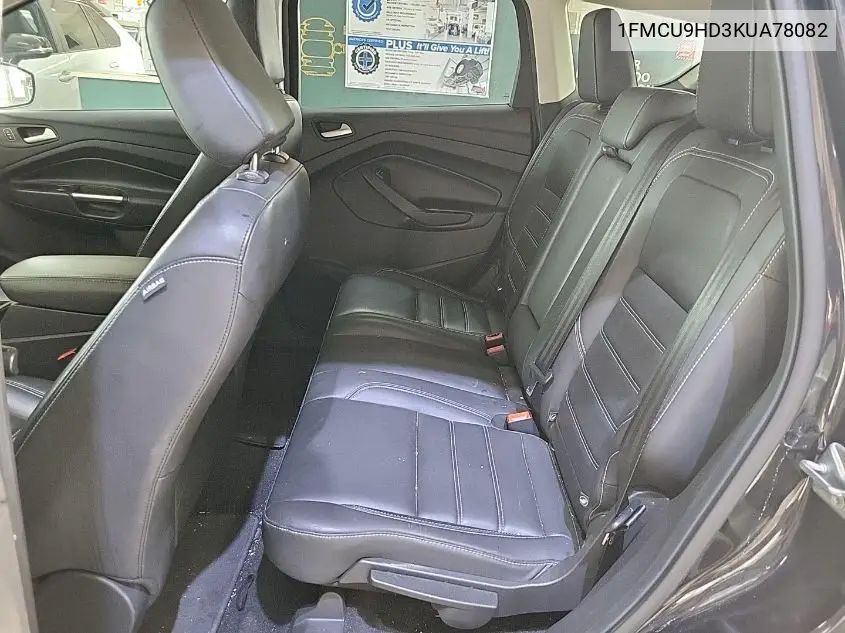 2019 Ford Escape Sel VIN: 1FMCU9HD3KUA78082 Lot: 42632716