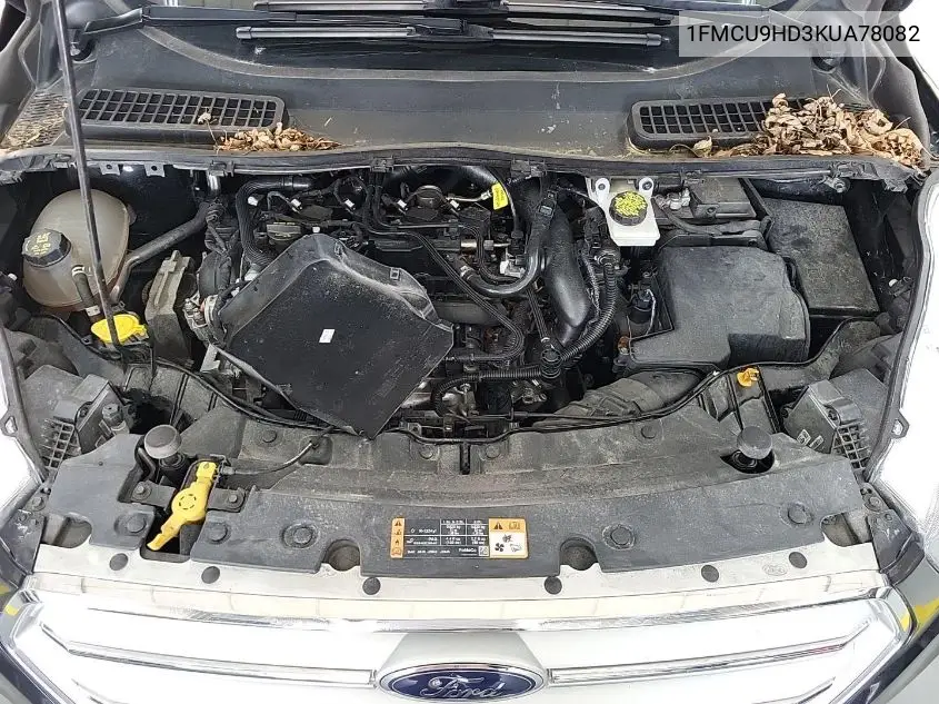 2019 Ford Escape Sel VIN: 1FMCU9HD3KUA78082 Lot: 42632716