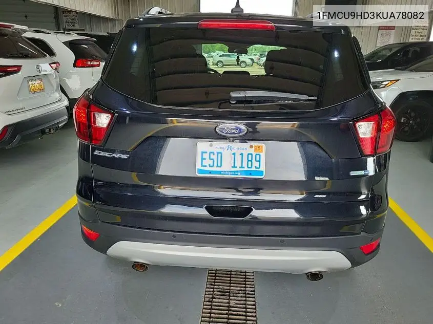 2019 Ford Escape Sel VIN: 1FMCU9HD3KUA78082 Lot: 42632716