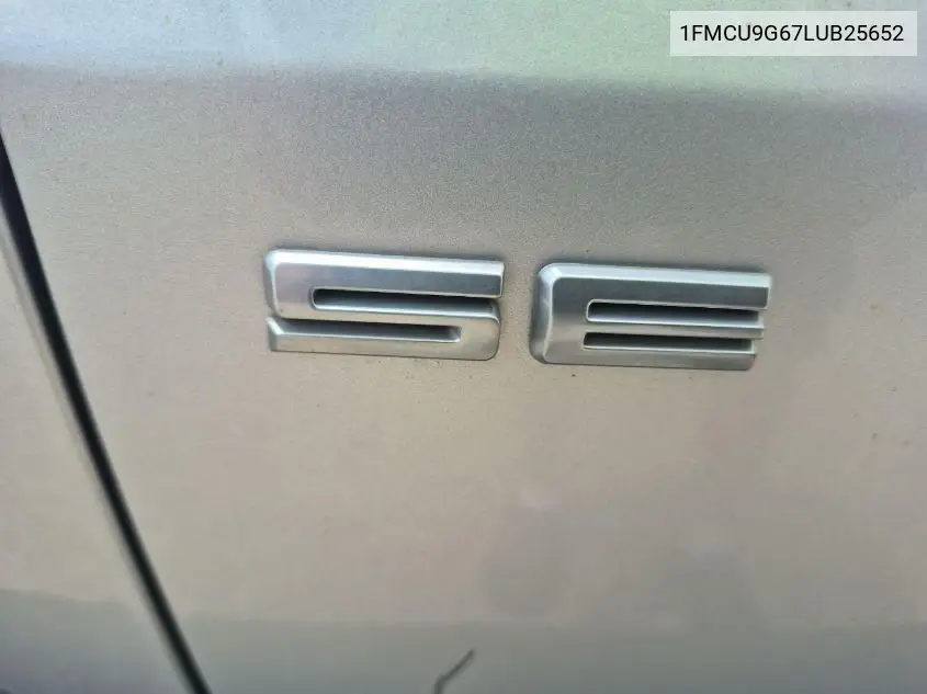 2020 Ford Escape Se VIN: 1FMCU9G67LUB25652 Lot: 42632712