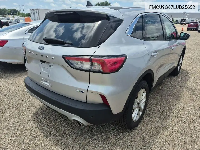 2020 Ford Escape Se VIN: 1FMCU9G67LUB25652 Lot: 42632712
