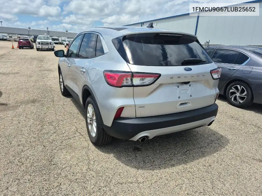 2020 Ford Escape Se VIN: 1FMCU9G67LUB25652 Lot: 42632712