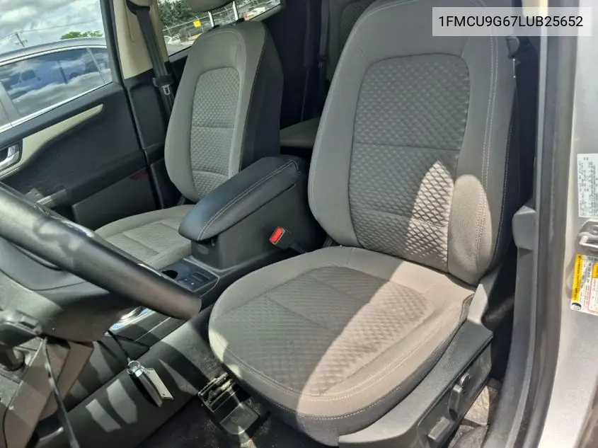 2020 Ford Escape Se VIN: 1FMCU9G67LUB25652 Lot: 42632712