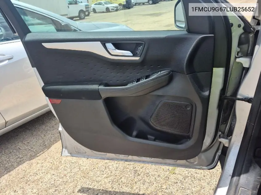 2020 Ford Escape Se VIN: 1FMCU9G67LUB25652 Lot: 42632712