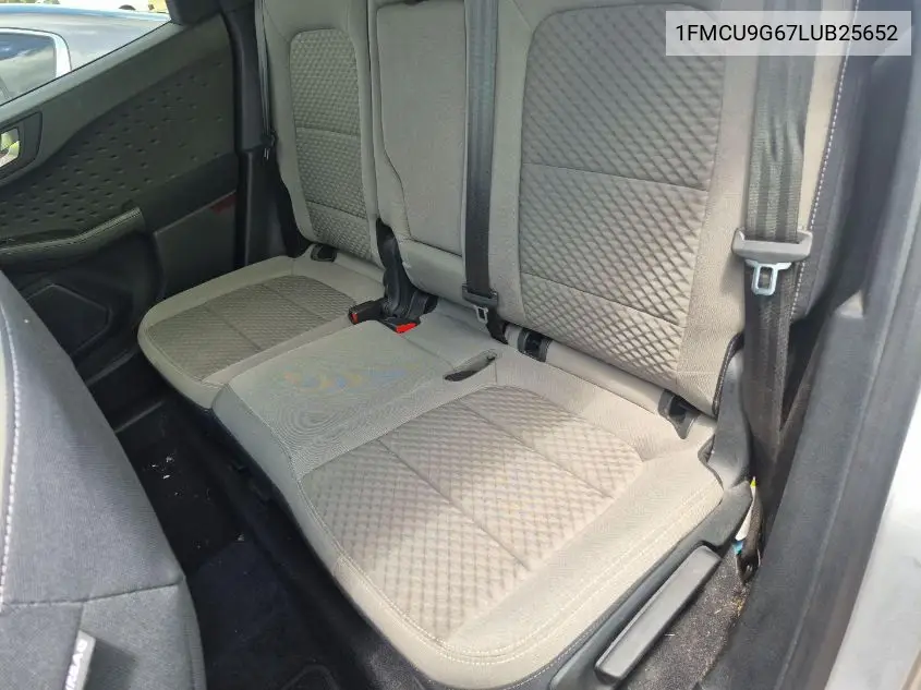 2020 Ford Escape Se VIN: 1FMCU9G67LUB25652 Lot: 42632712