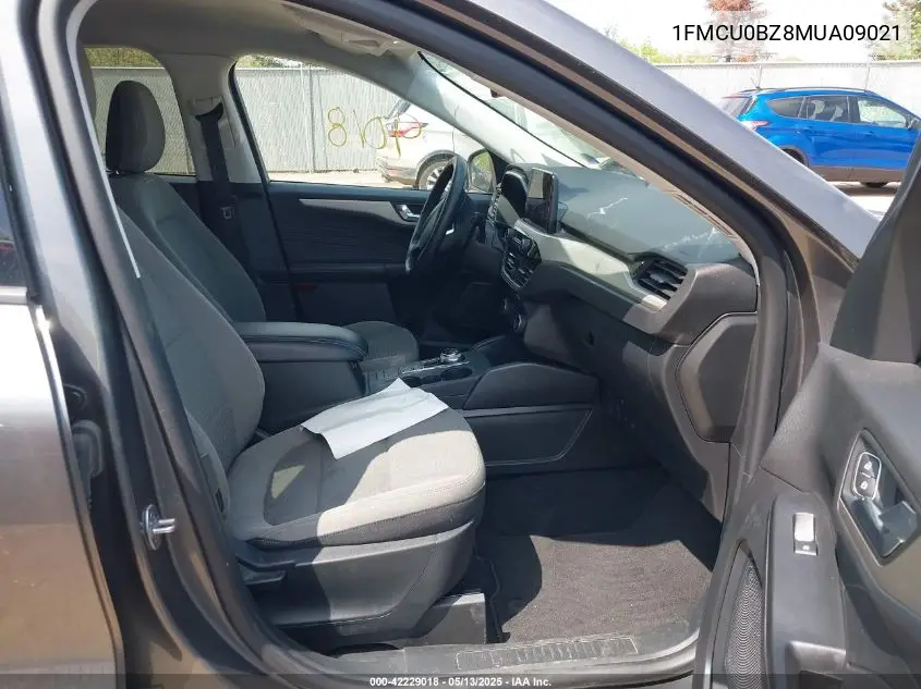 2021 Ford Escape Se Hybrid VIN: 1FMCU0BZ8MUA09021 Lot: 42229018