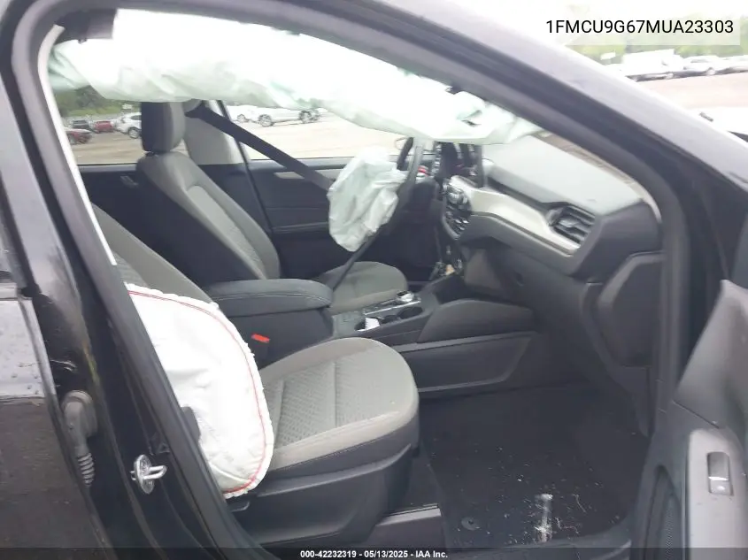 2021 Ford Escape Se VIN: 1FMCU9G67MUA23303 Lot: 42232319