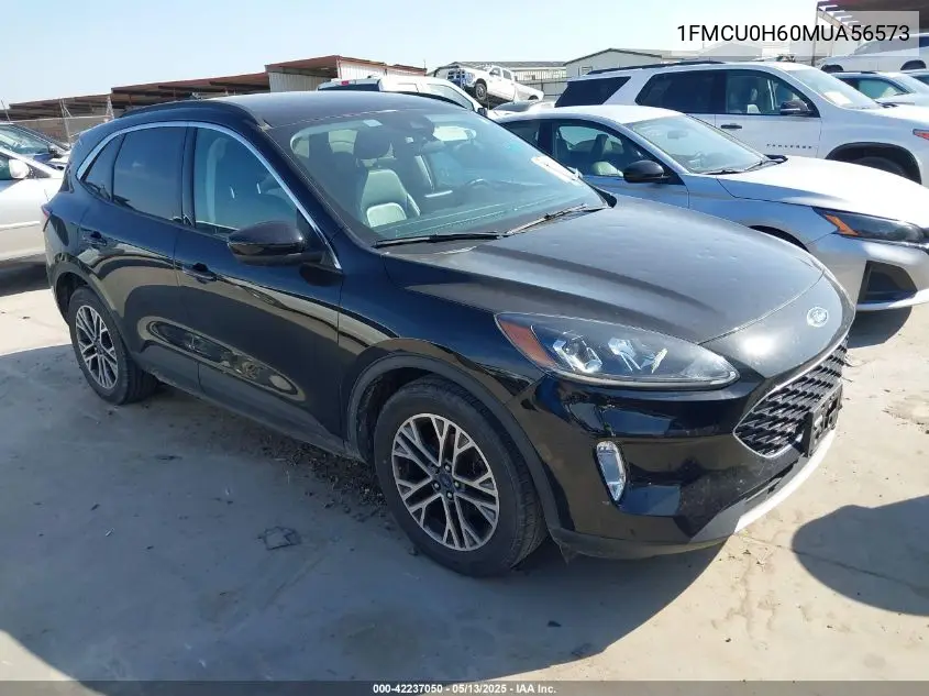 2021 Ford Escape Sel VIN: 1FMCU0H60MUA56573 Lot: 42237050