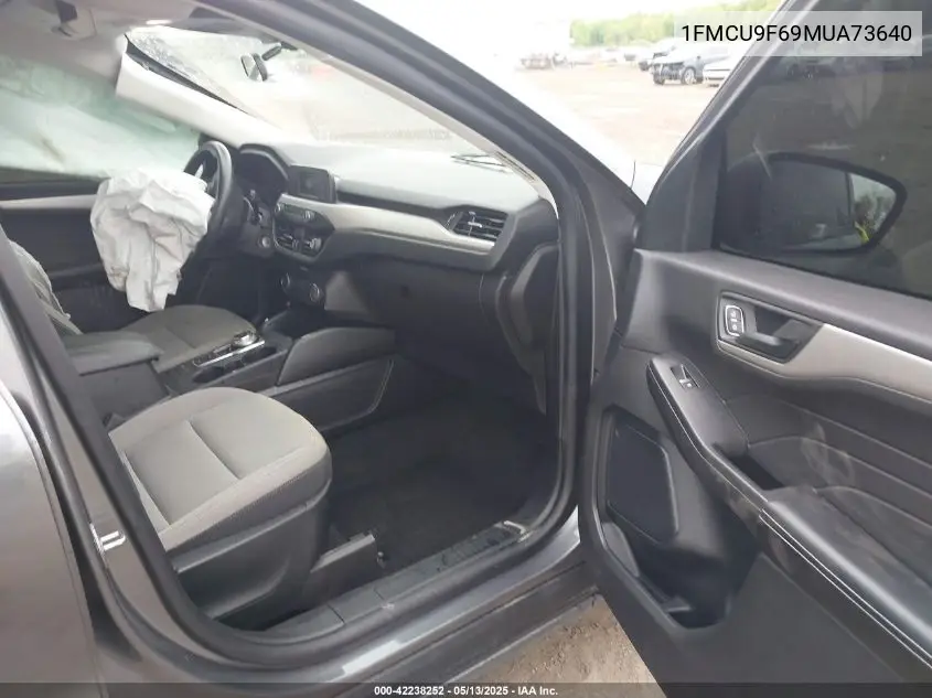 2021 Ford Escape S VIN: 1FMCU9F69MUA73640 Lot: 42238252
