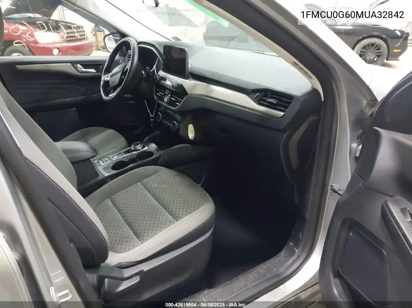 2021 Ford Escape Se VIN: 1FMCU0G60MUA32842 Lot: 42615604