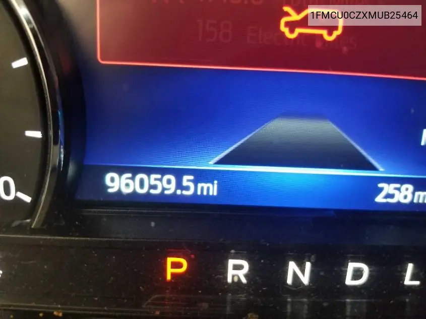 2021 Ford Escape Sel Hybrid VIN: 1FMCU0CZXMUB25464 Lot: 42616757