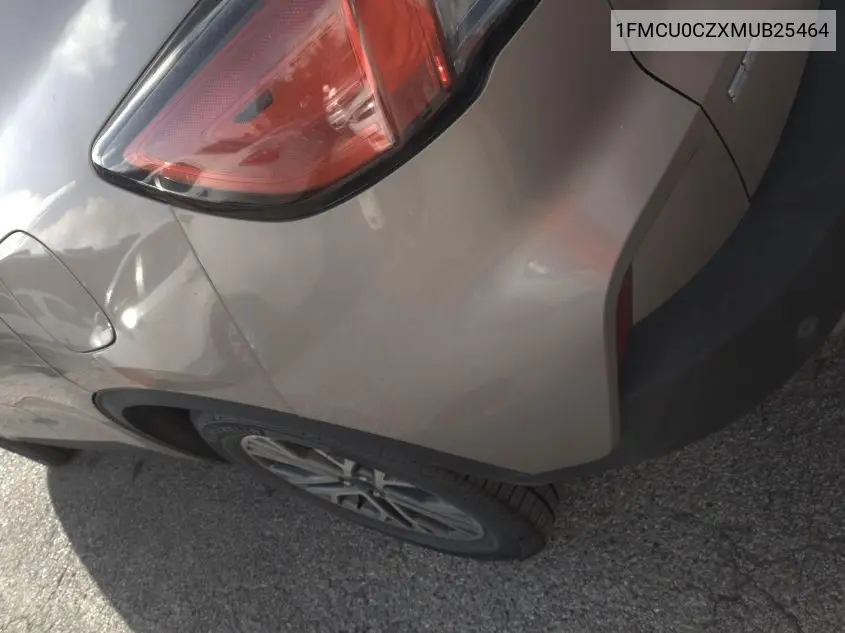 2021 Ford Escape Sel Hybrid VIN: 1FMCU0CZXMUB25464 Lot: 42616757