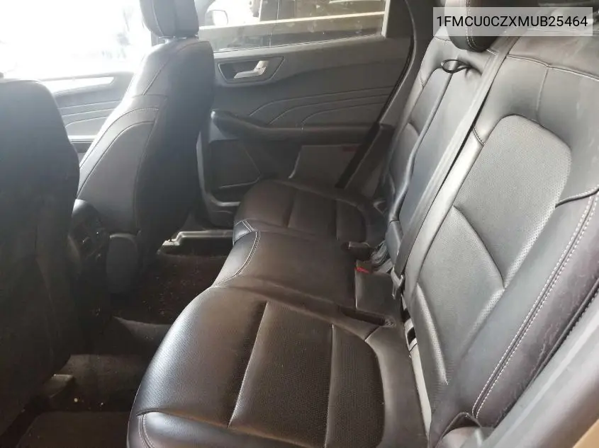2021 Ford Escape Sel Hybrid VIN: 1FMCU0CZXMUB25464 Lot: 42616757