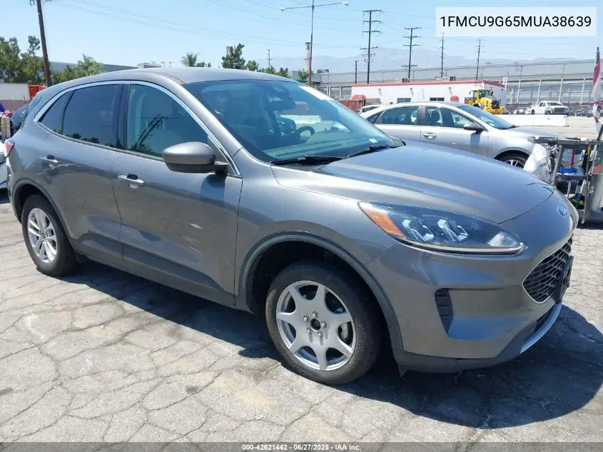 2021 Ford Escape Se VIN: 1FMCU9G65MUA38639 Lot: 42621442