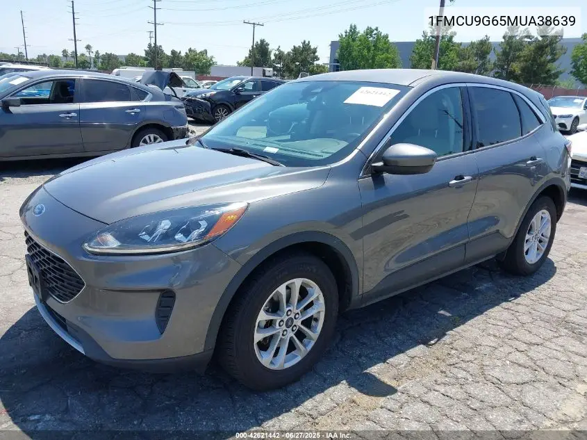 2021 Ford Escape Se VIN: 1FMCU9G65MUA38639 Lot: 42621442