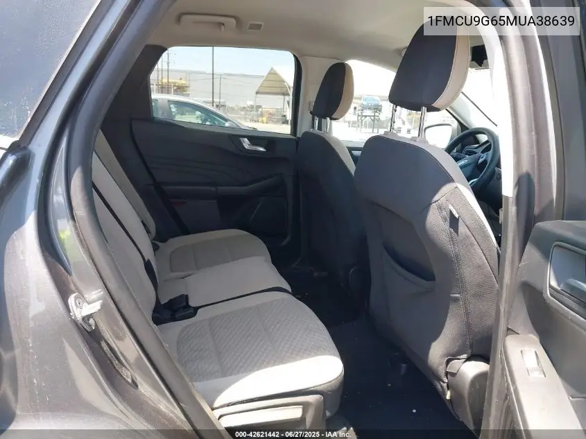 2021 Ford Escape Se VIN: 1FMCU9G65MUA38639 Lot: 42621442
