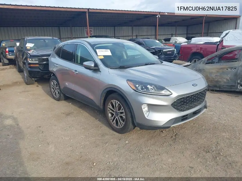 2022 Ford Escape Sel VIN: 1FMCU0H62NUA17825 Lot: 42061805