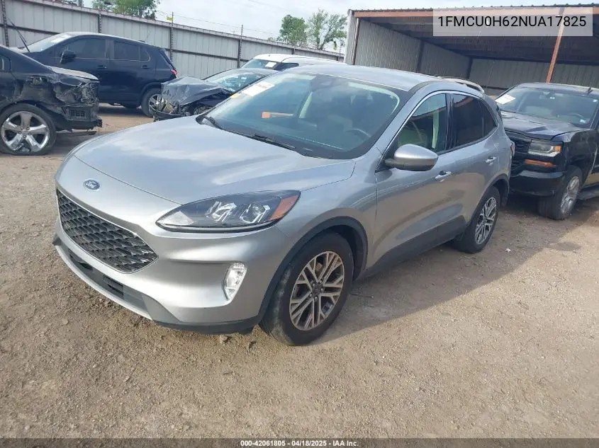 2022 Ford Escape Sel VIN: 1FMCU0H62NUA17825 Lot: 42061805