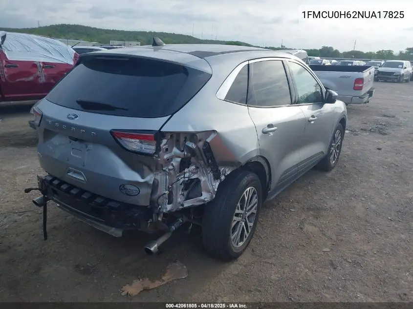 2022 Ford Escape Sel VIN: 1FMCU0H62NUA17825 Lot: 42061805