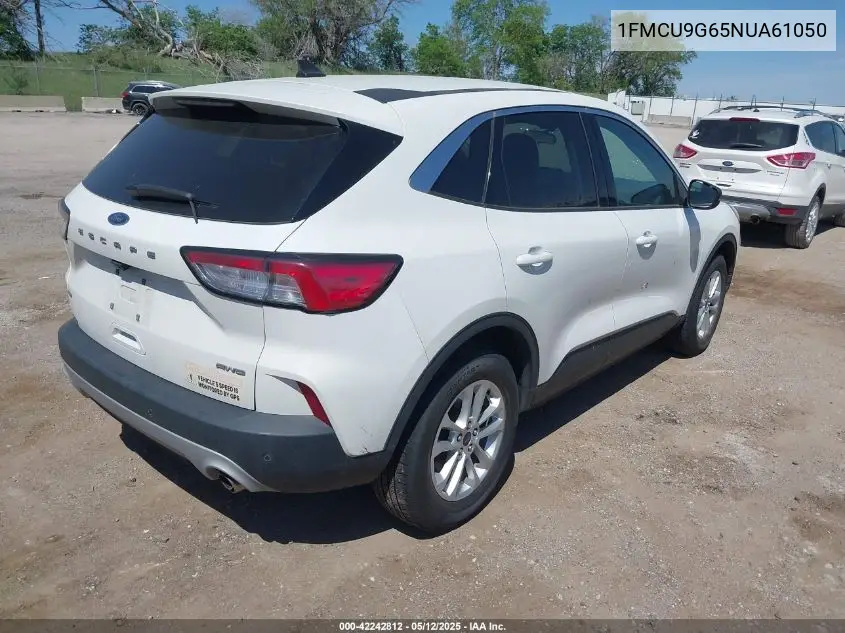 2022 Ford Escape Se VIN: 1FMCU9G65NUA61050 Lot: 42242812