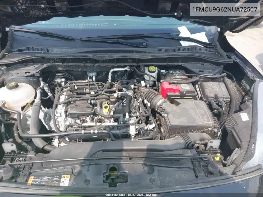 2022 Ford Escape Se VIN: 1FMCU9G62NUA72507 Lot: 42615366