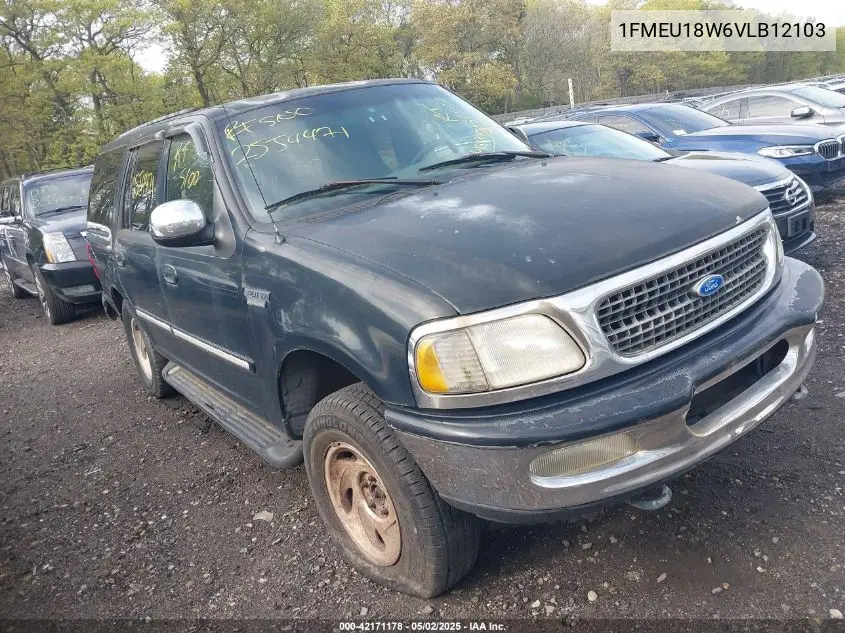 1997 Ford Expedition Eddie Bauer/Xlt VIN: 1FMEU18W6VLB12103 Lot: 42171178